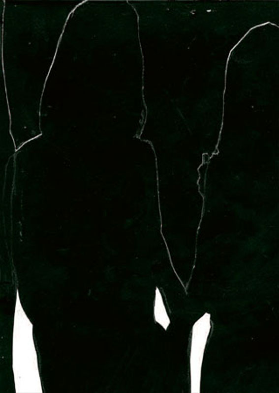 Detail aus: Jean-Charles Blais – Ohne Titel, 2010