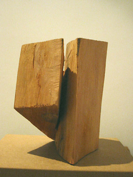 Rudolf Wachter – Kleinplastik mit Schwundschnitt, 2006