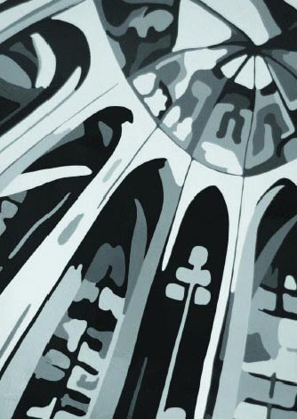 Anne Sofie Bird Møller, Ohne Titel, 2003, 150 x 117 cm